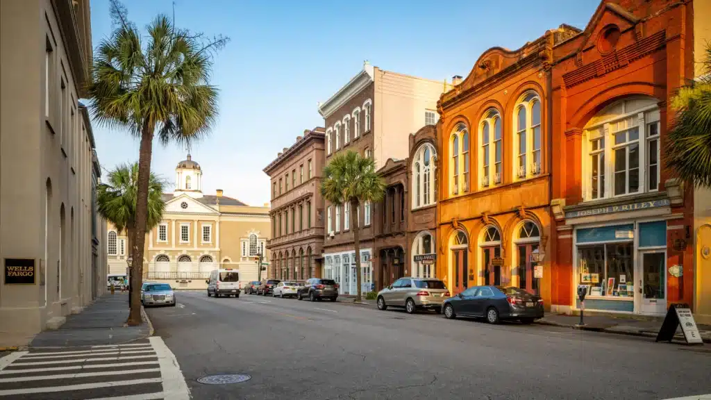 This picture displays the historic ditrict as one of the 5 best date activities charleston, sc as well as part of the best 2 day itinerary itinerary Charleston, SC